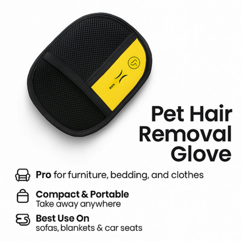 Pet Hair Removal Gloves™ - Effortless Clean-Up!
